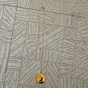 Vintage 90’s Disney Lion King Pendant Necklace